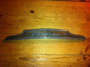 1953 Pontiac Hood Emblem